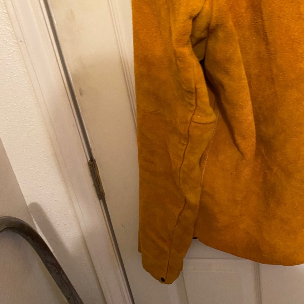 Split Cowhide Leather Men Jacket - image 4